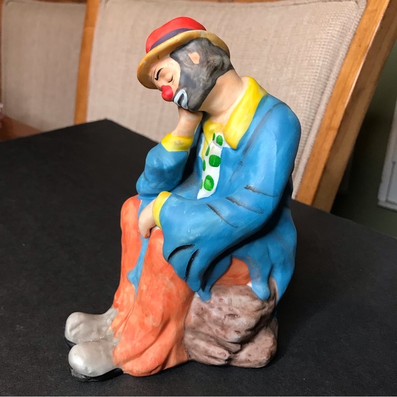 Emmet Kelly Clown Prince of Pantomime 7” Figurine - Picture 1 of 10